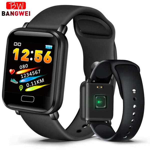 2019 New Women Smart watches Waterproof Sports For Iphone phone Smartwatch Heart Rate Monitor Blood Pressure Functions
