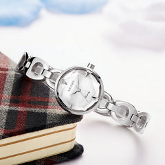 MEGIR New Fashion Ladies Watch Brand Luxury Women Watches Waterproof Rose Gold Stainless Steel Quartz Wrist Watch montre femme