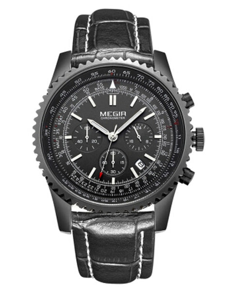 MEGIR Quartz Watch Men Military Sport Chronograph Luminous Clock Mens Watches Top Brand Luxury Wristwatch relogio masculino