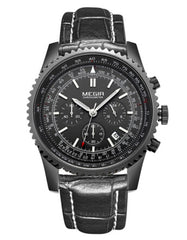 MEGIR Quartz Watch Men Military Sport Chronograph Luminous Clock Mens Watches Top Brand Luxury Wristwatch relogio masculino