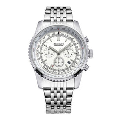 MEGIR Quartz Watch Men Military Sport Chronograph Luminous Clock Mens Watches Top Brand Luxury Wristwatch relogio masculino
