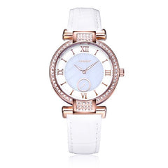 SINOBI Fashion Womens Wrist Watches Top Luxury Independent second hand Female Golden Ladies Quartz Clock de Vrouwen Horloges