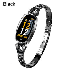SCOMAS Fashion Women Smart Watch 0.96" OLED Heart Rate Blood Pressure Monitor Pedometer Fitness Tracker Waterproof Smartwatch