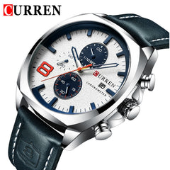 CURREN Men Watches Top Brand Luxury Military Analog Quartz Watch Men's Sport Wristwatch Army Waterproof Relogio Masculino