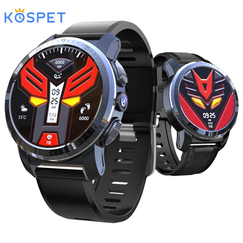 KOSPET Optimus Pro 4G Smart Watch Men Android 7.1.1 3GB32GB 800mAh Battery 1.39" 8.0MP Camera GPS WiFi Bluetooth 4.0 Phone Watch